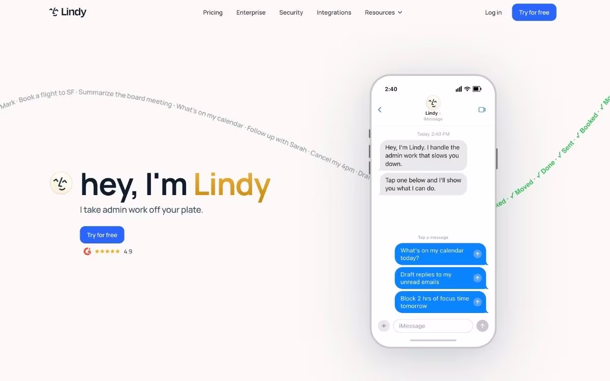 Lindy zapier alternative