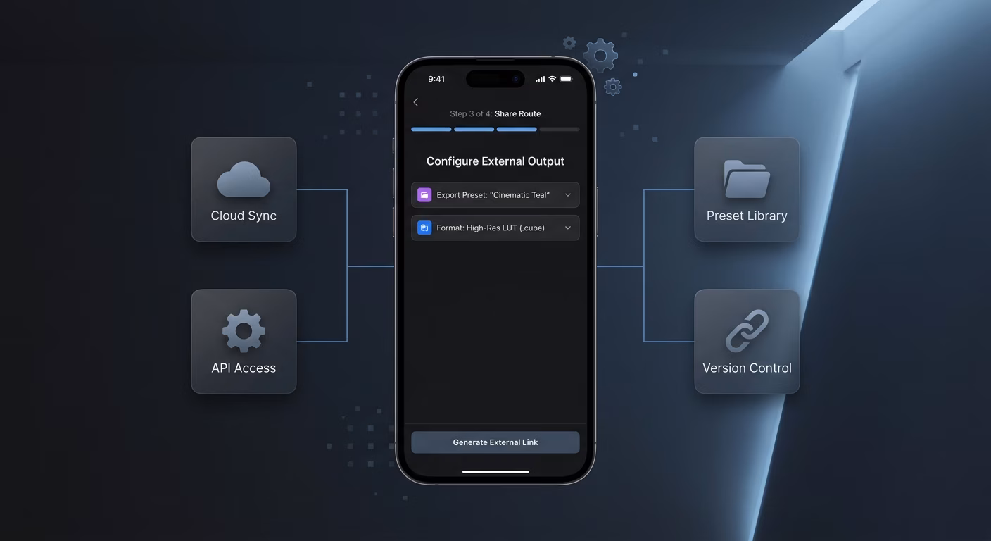 Sharing Routes Look Output Externally