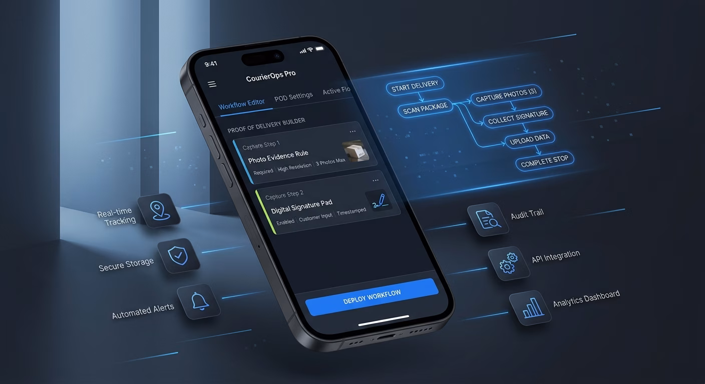 Proof Of Delivery Captures Photos And Signatures