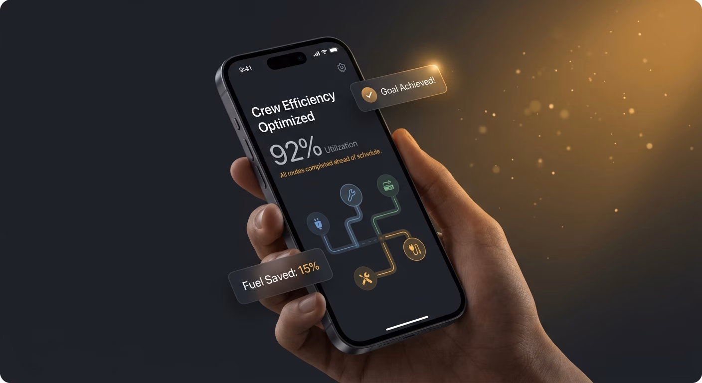 Crew Utilization Rises Through Smart Routing