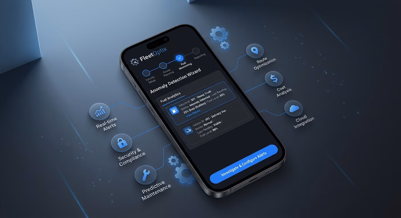 Fuel Monitoring Detects Anomalies Early