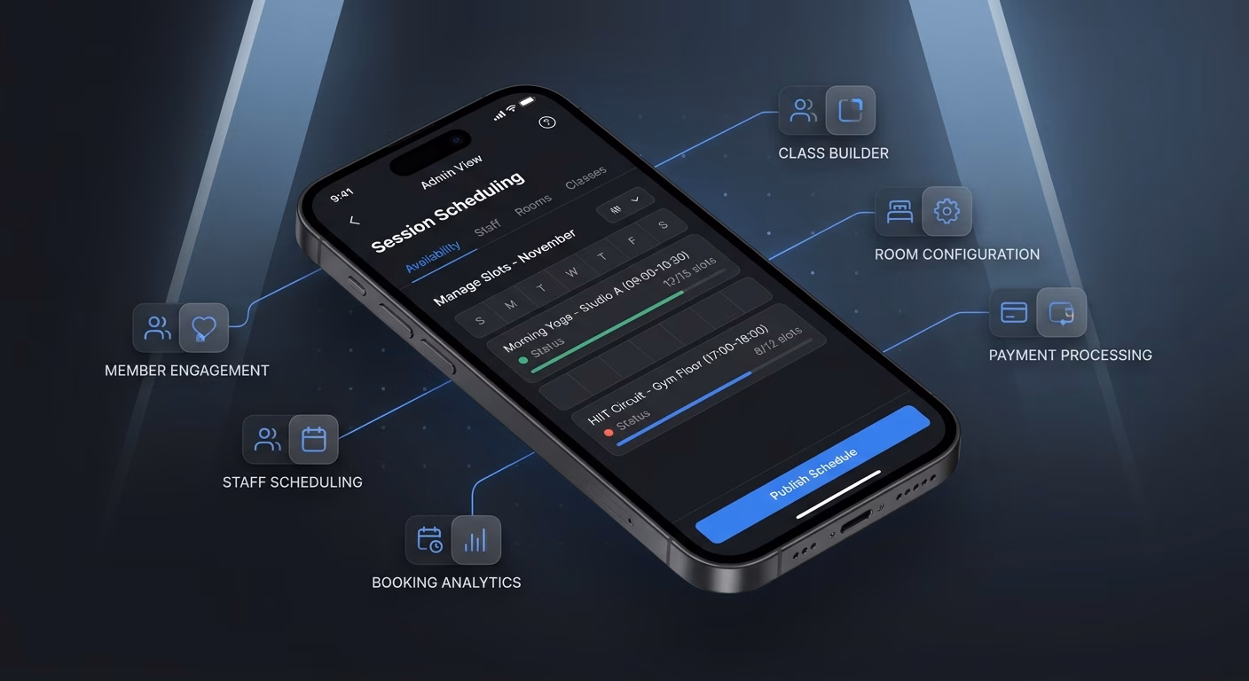 Session Scheduling Manages Availability Slots