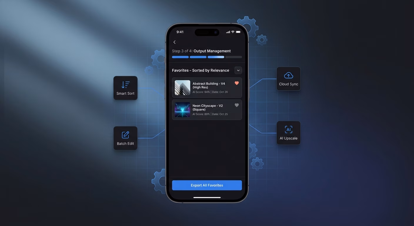 Output Management Sorts Favourites Intelligently