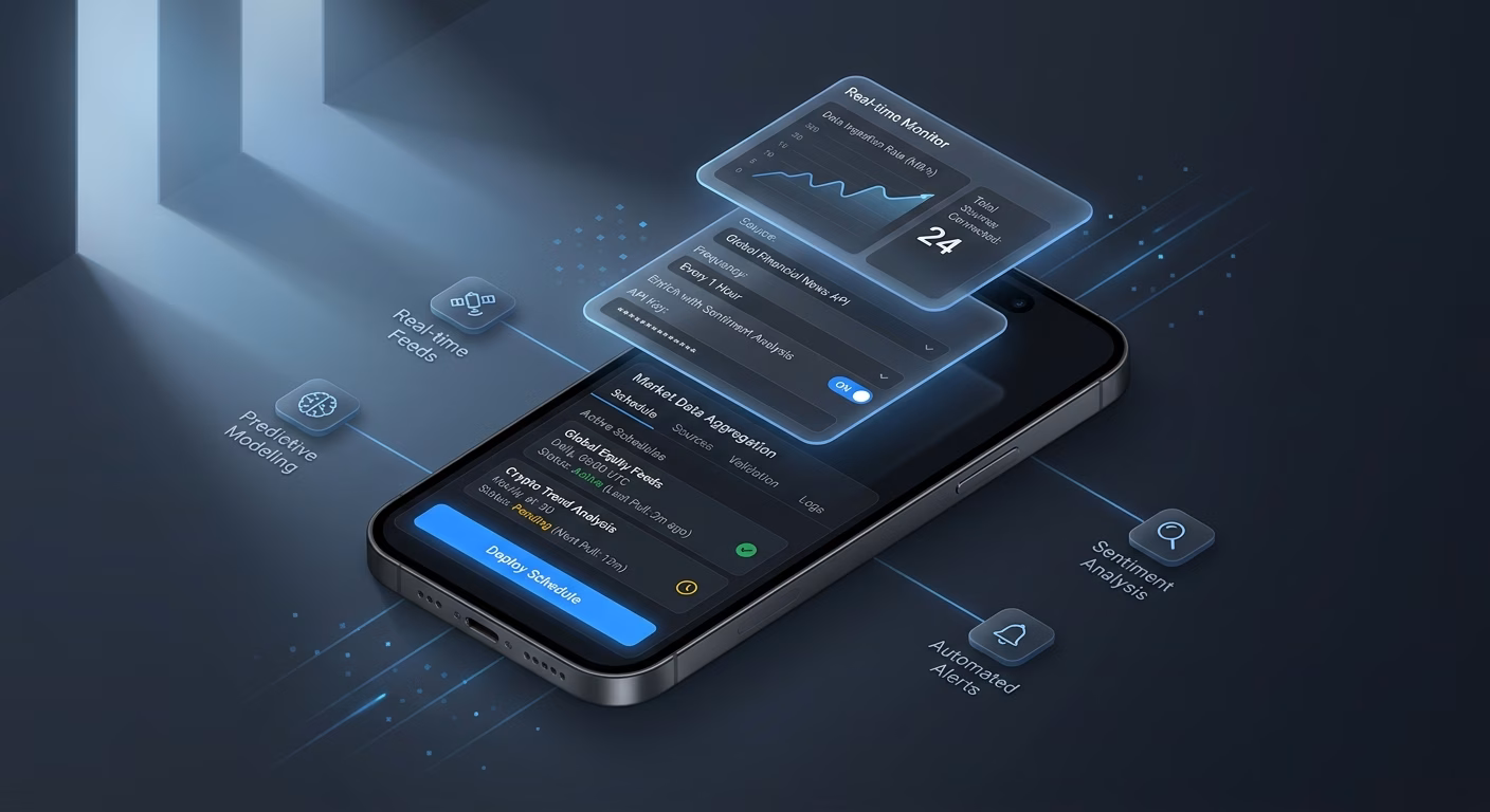 Data Aggregation Pulls Sources On Schedule
