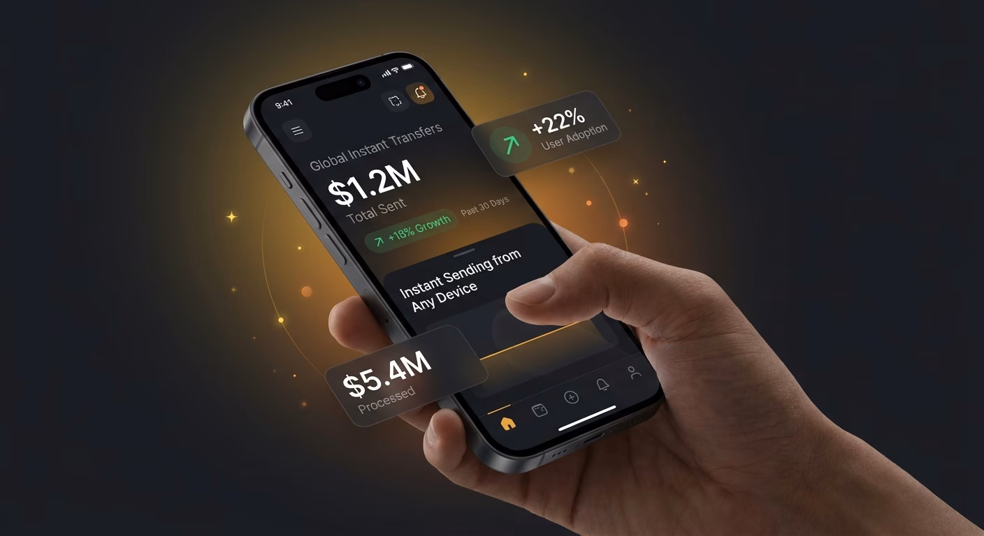 Sending Happens From Any Device Instantly