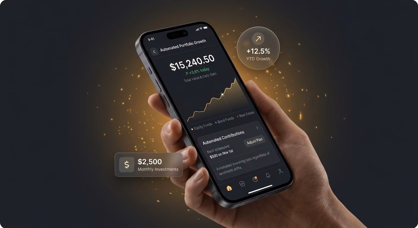 Automated Investing Runs Regardless Of Sentiment Shifts