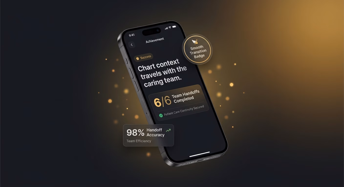 Chart Context Travels With The Caring Team