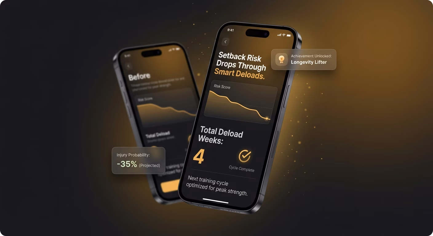 Setback Risk Drops Through Smart Deloads