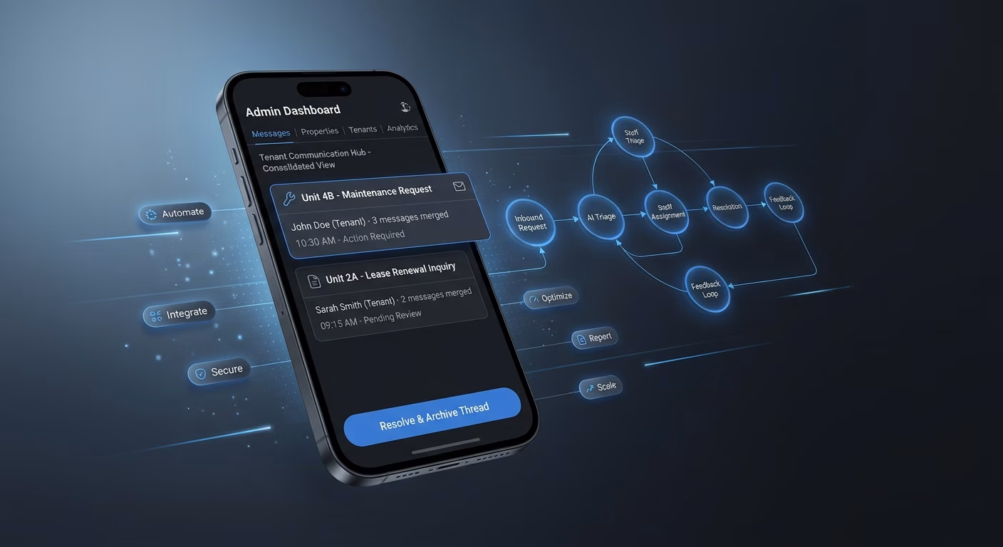 Tenant Messages Consolidate In One Thread