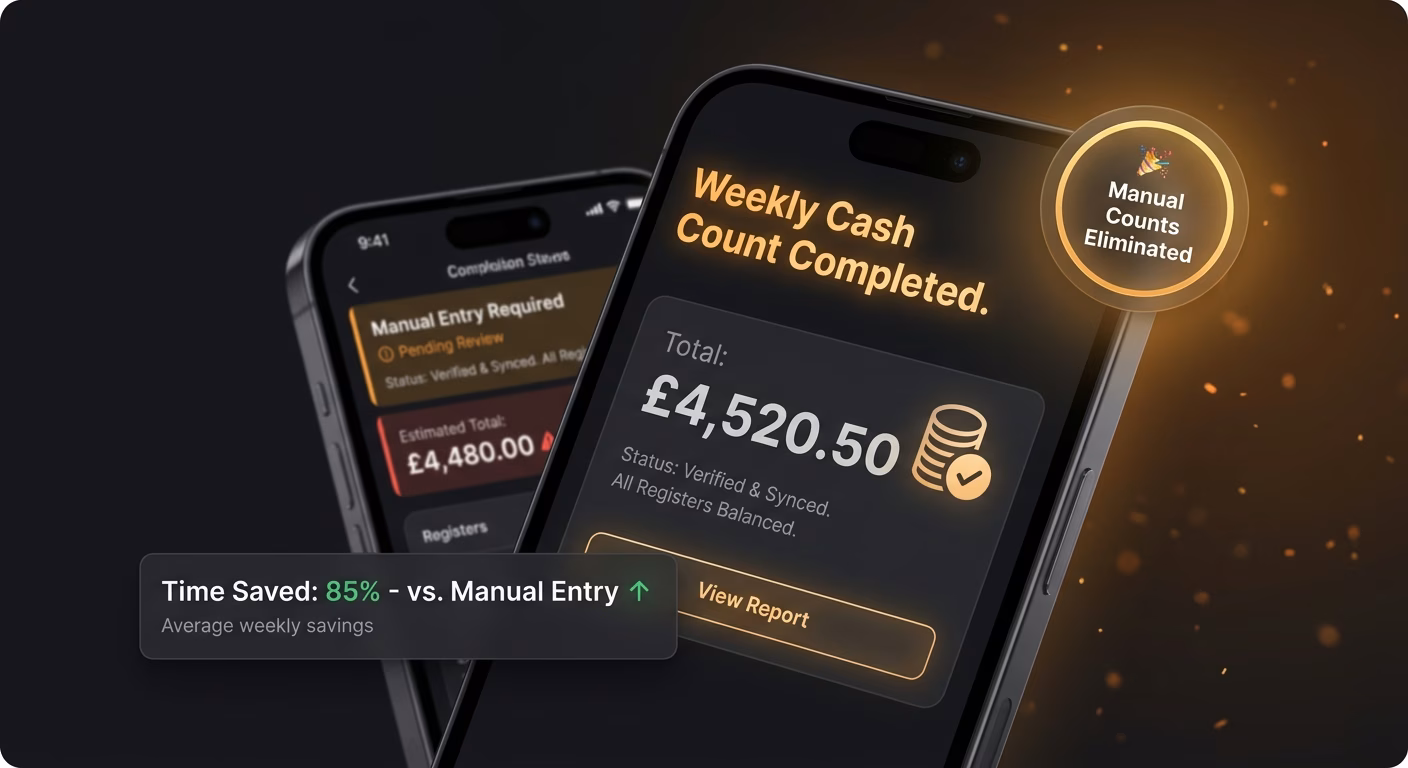 Weekly Cash Counts Stop Being Manual