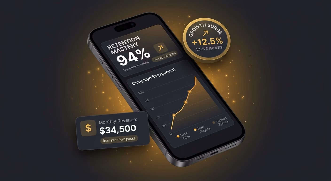 Retention Holds Where Copycat Racers Fail