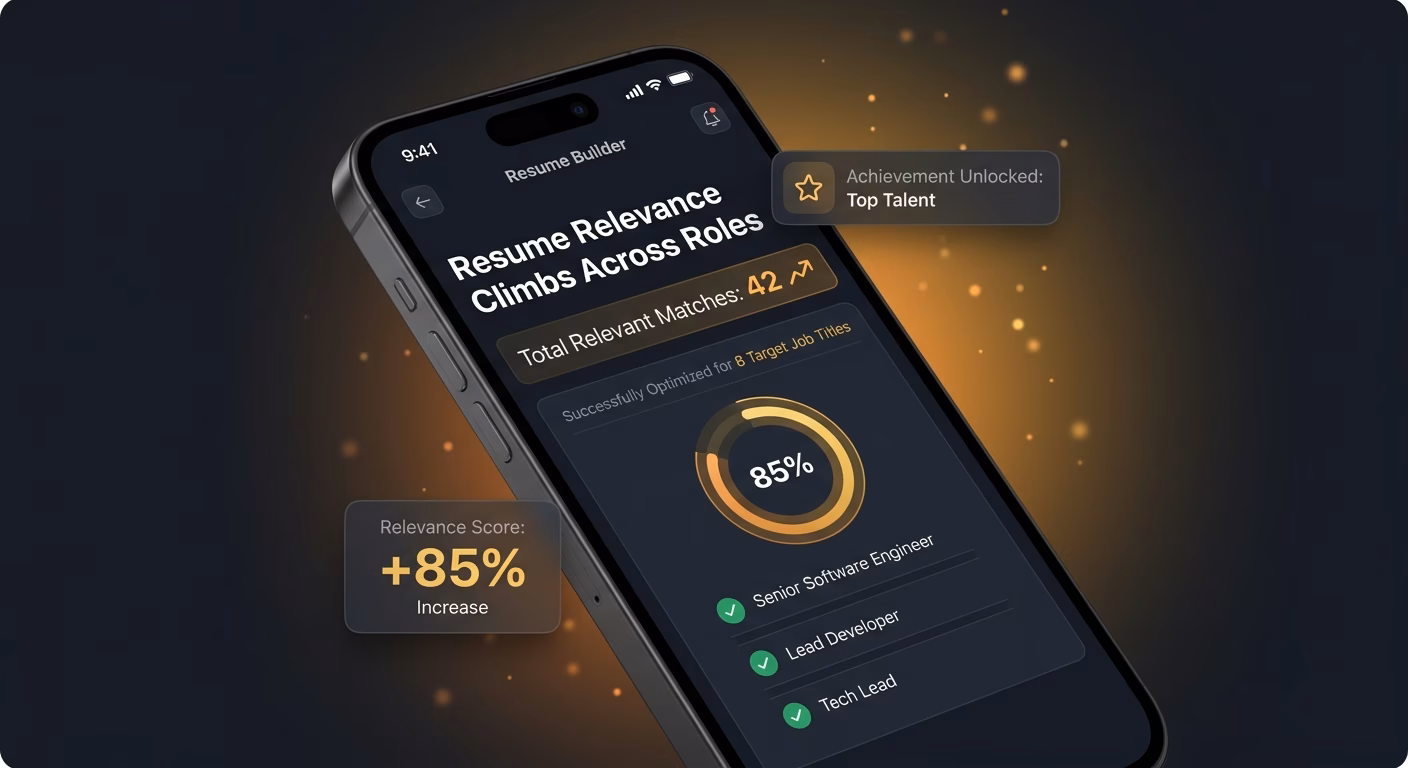 Resume Relevance Climbs Across Roles