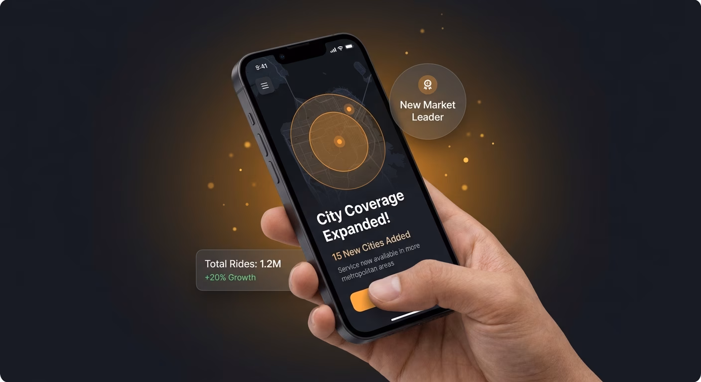 City Coverage Expands City By City