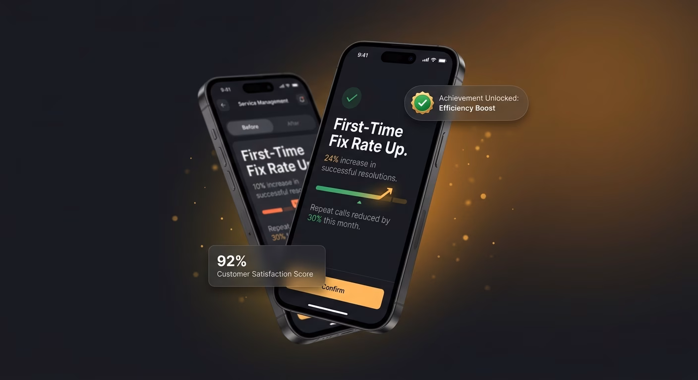 First-time Fixes Rise Across Repeat Calls