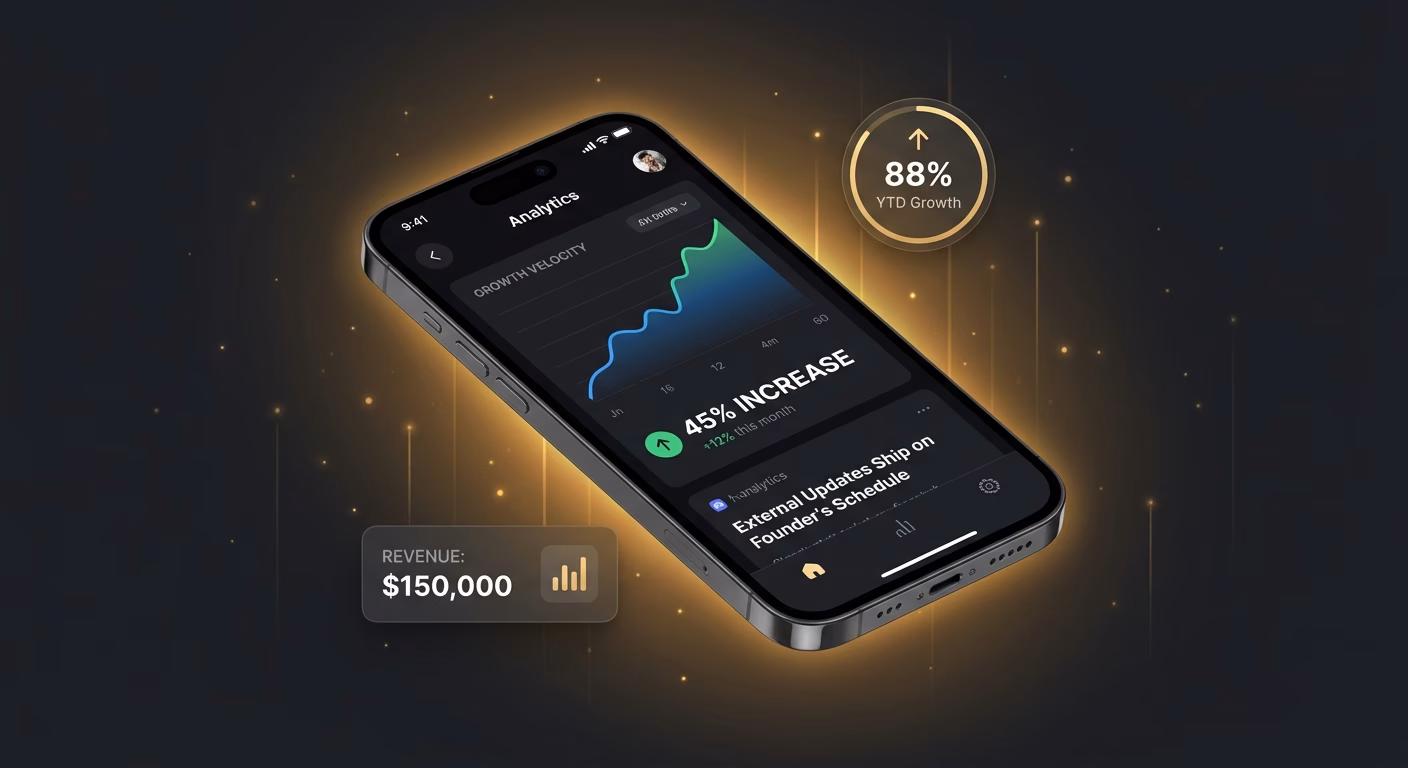 External Updates Ship On The Founder's Schedule