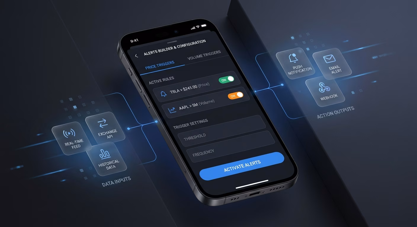 Alerts Fire On Price And Volume Triggers