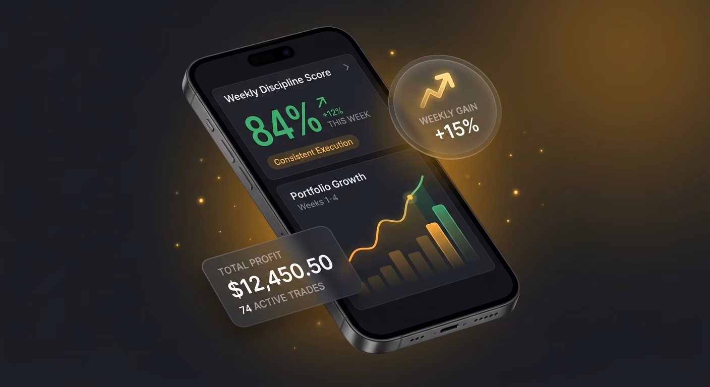 Discipline Improves Through Trading Weeks Reliably