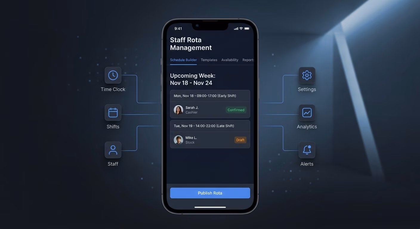 Staff Schedule Through Template-driven Rotas