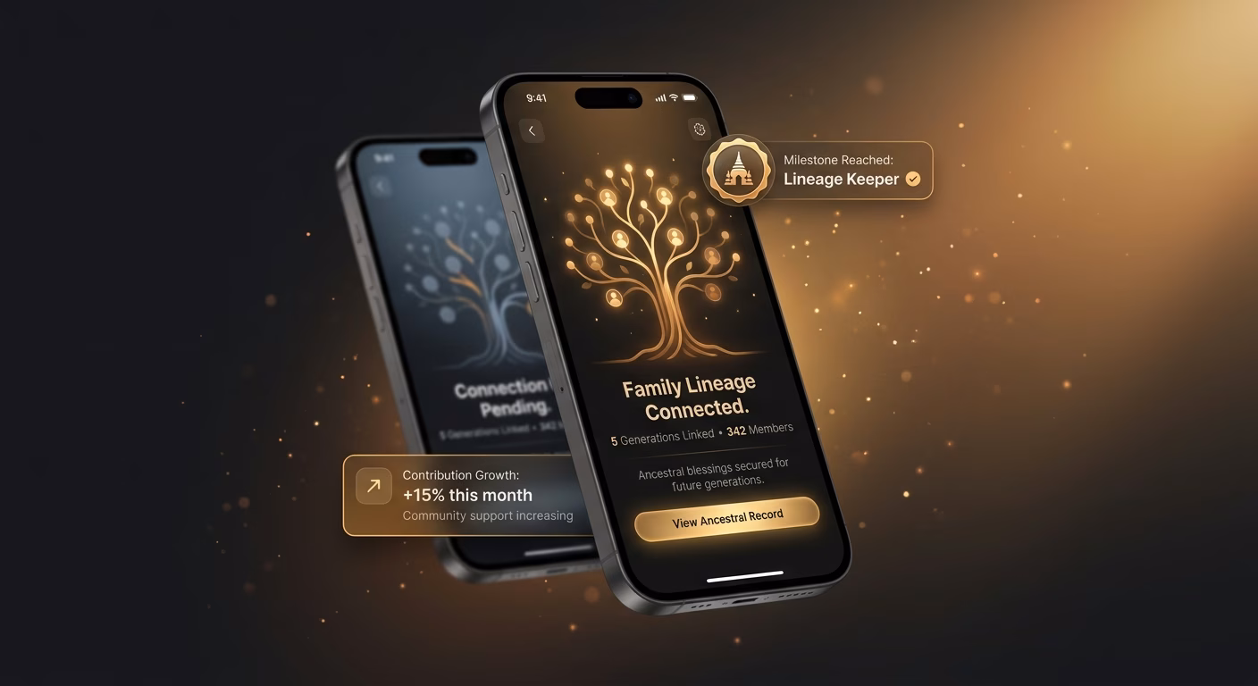 Family Lineage Stays Connected Across Generations