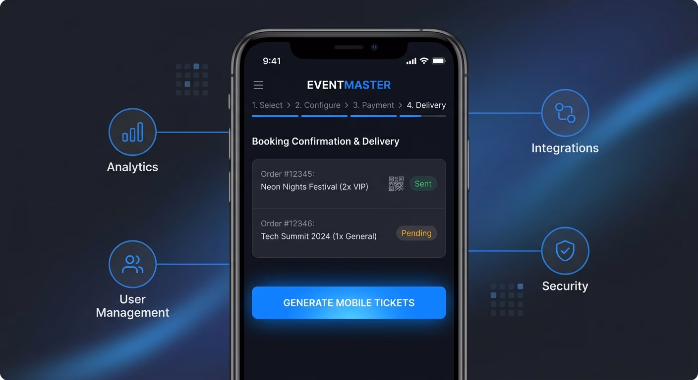 Delivery Lands With QR-based Mobile Tickets