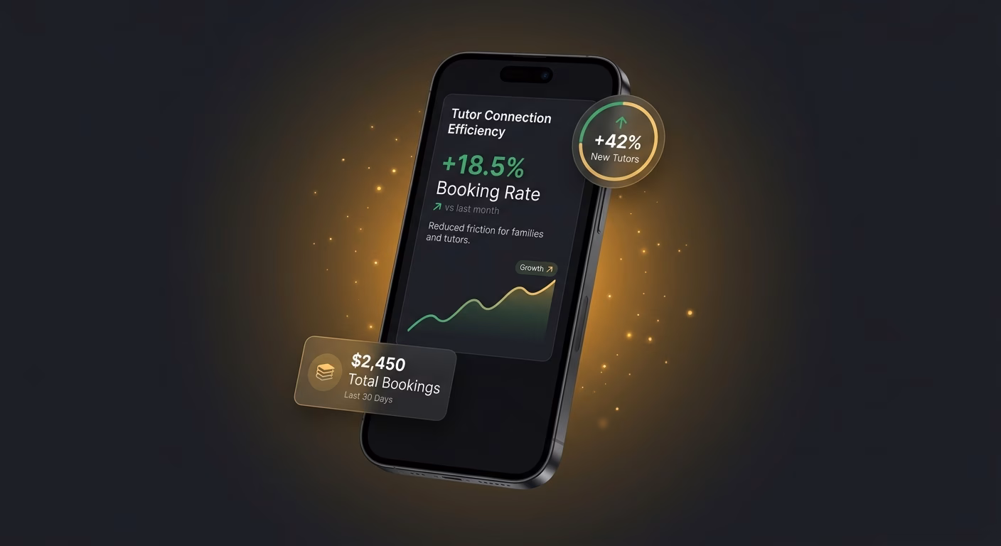 Booking Friction Drops For Families And Tutors