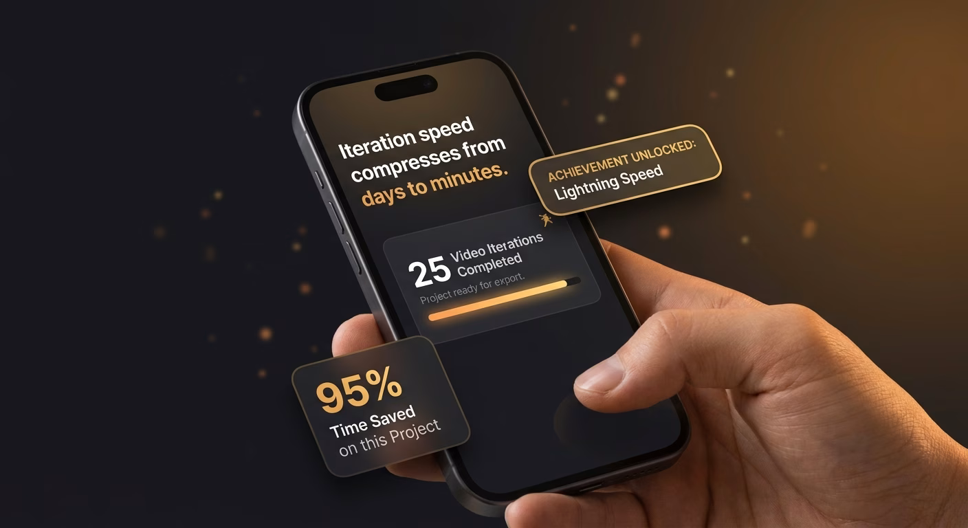 Iteration Speed Compresses From Days To Minutes