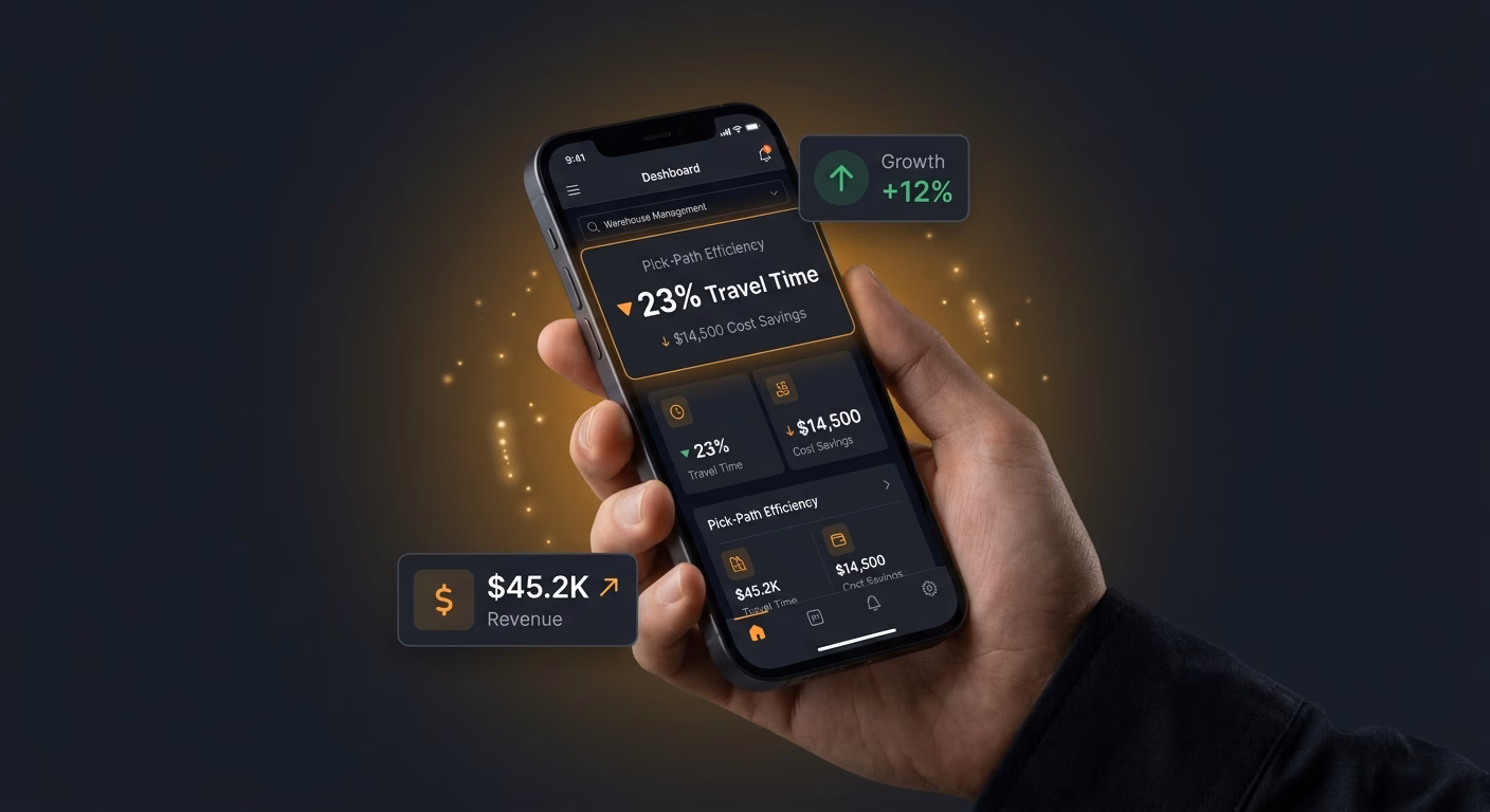 Pick-path Travel Time Drops Meaningfully