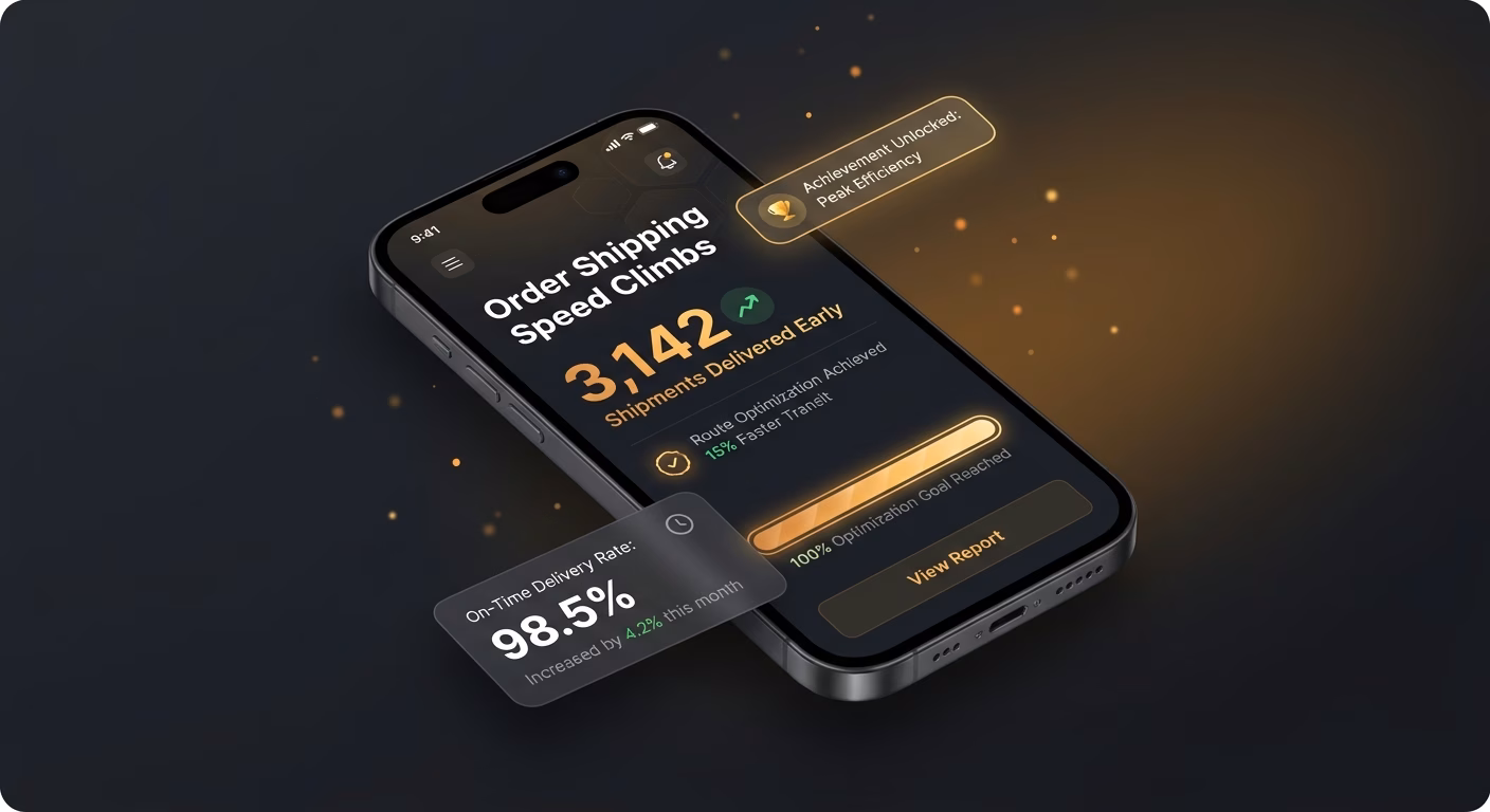 Order Shipping Speed Climbs On Optimized Routes