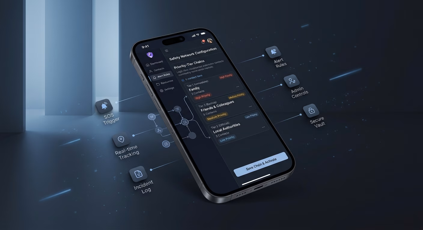 Contacts Organize Through Priority-tier Chains