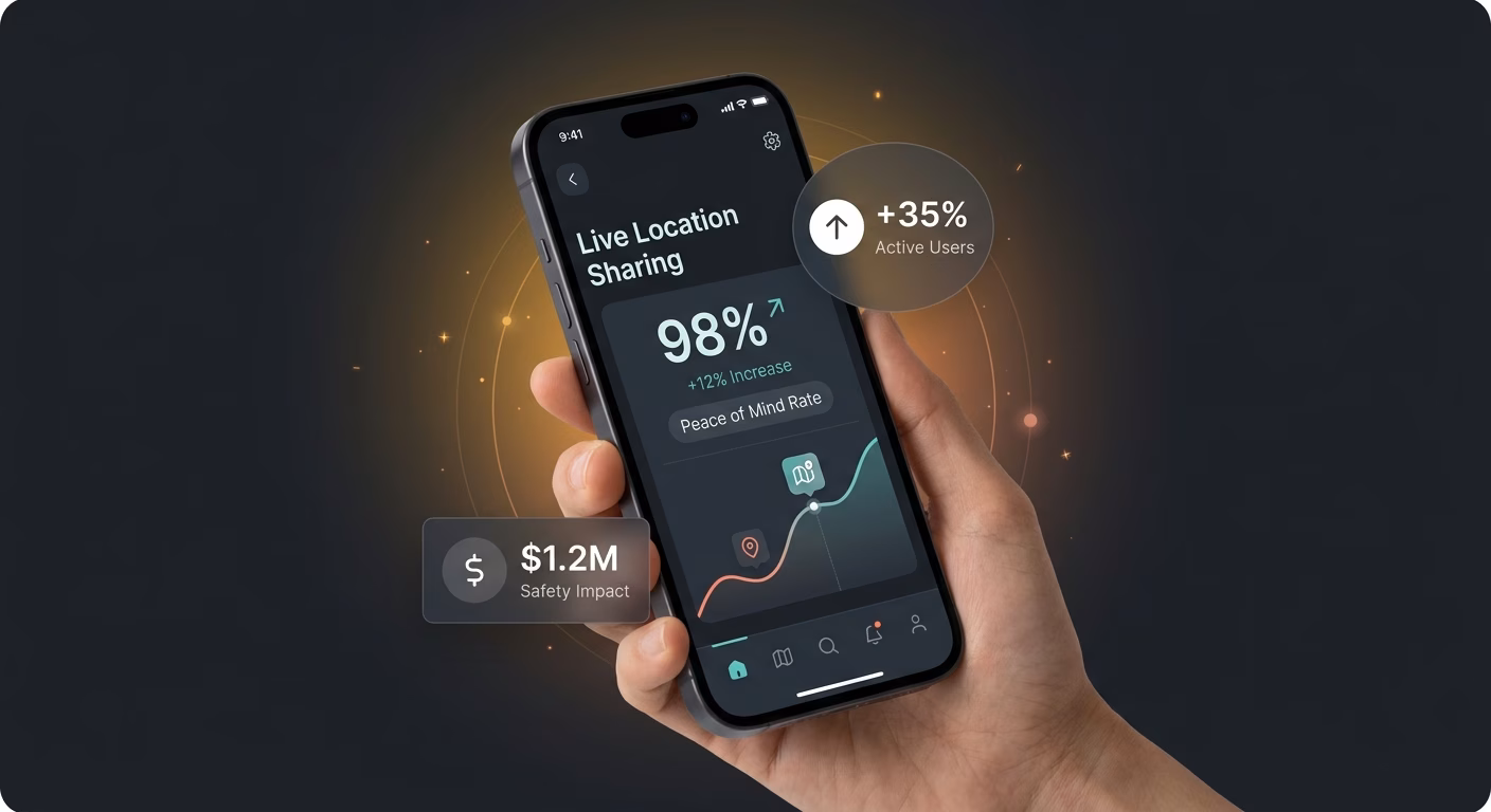 Peace Of Mind Extends Through Live Location Sharing