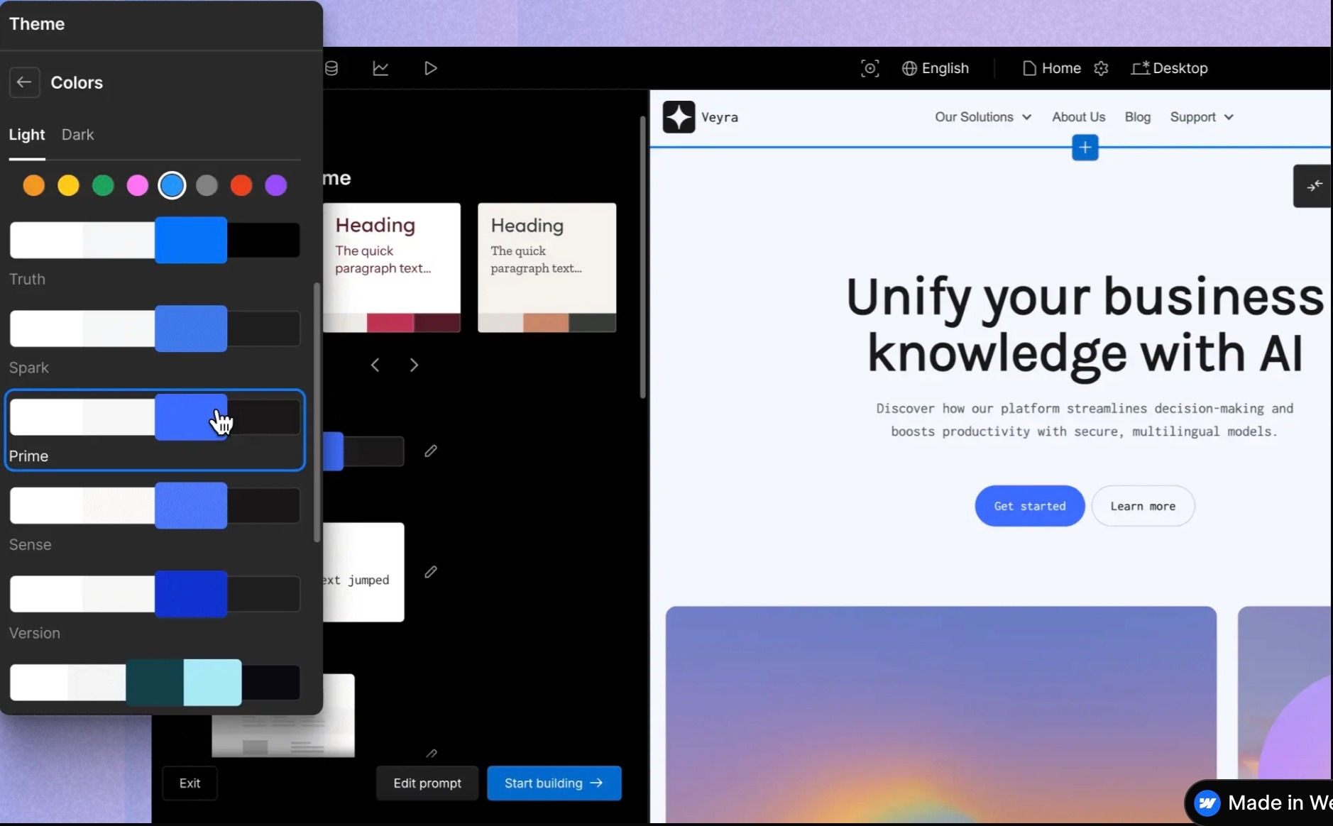 Squarespace Alternative - Webflow