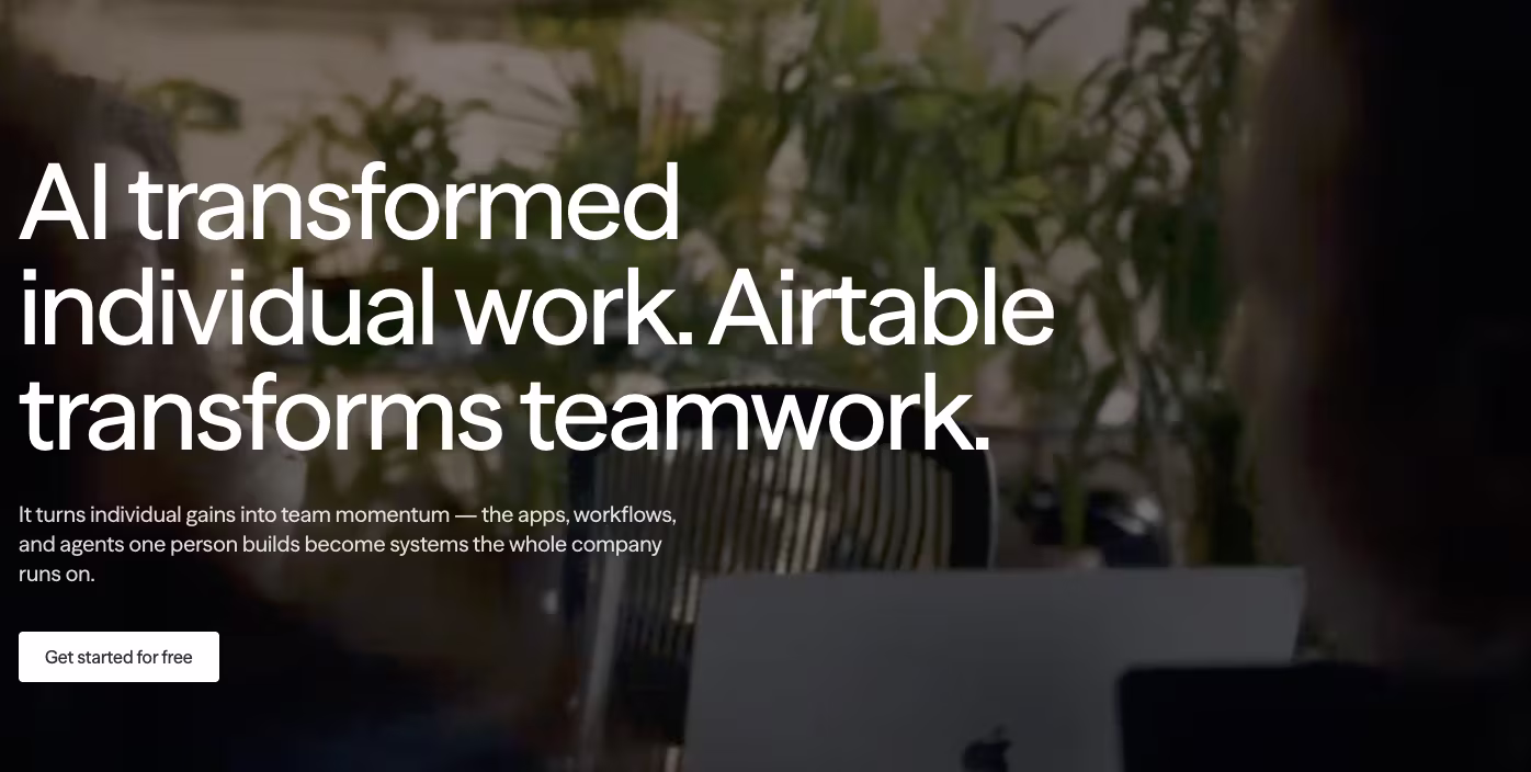 airtable best spreadsheet style database layer for non technical teams