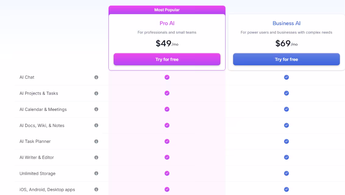 motion pricing