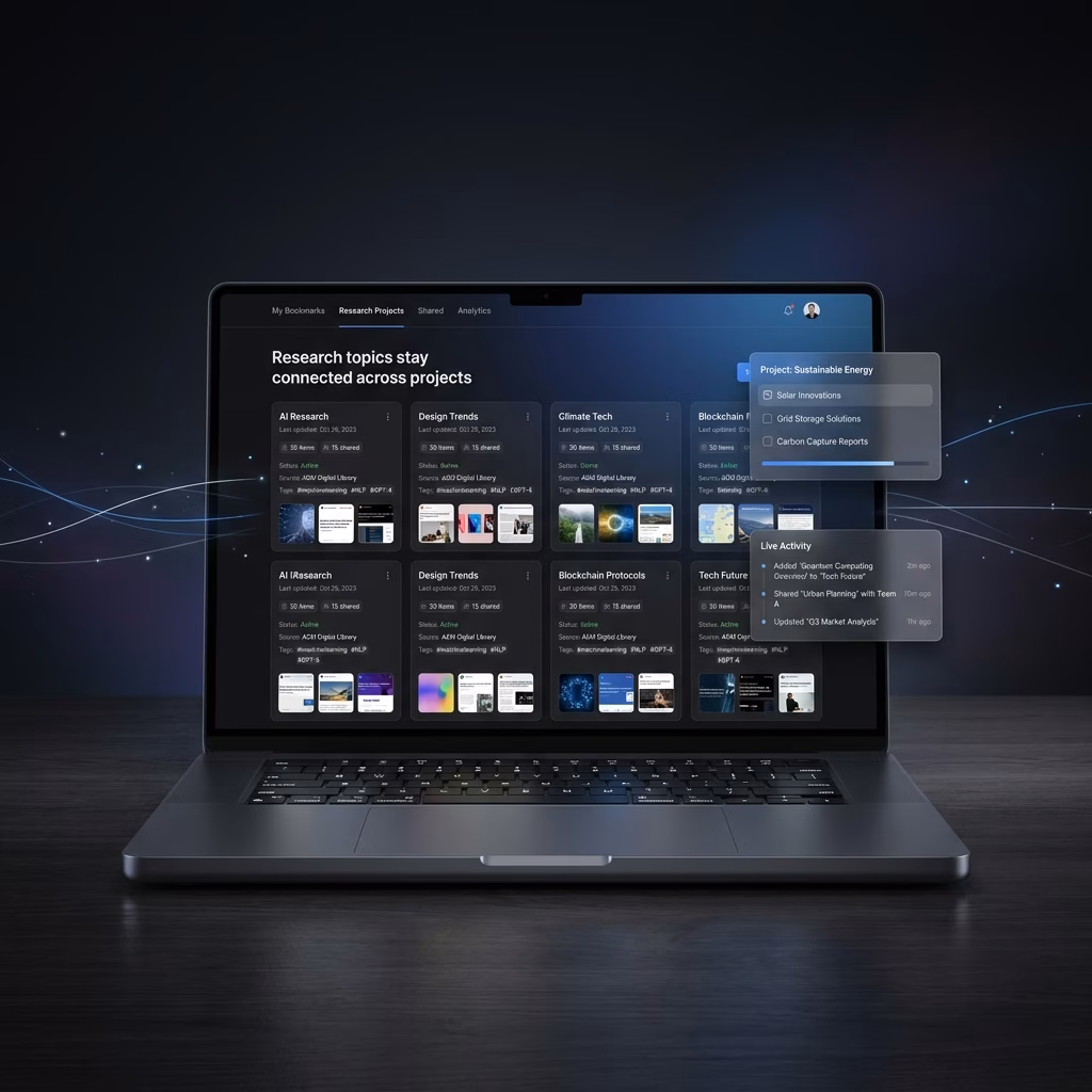 Research Topics Stay Connected Across Projects