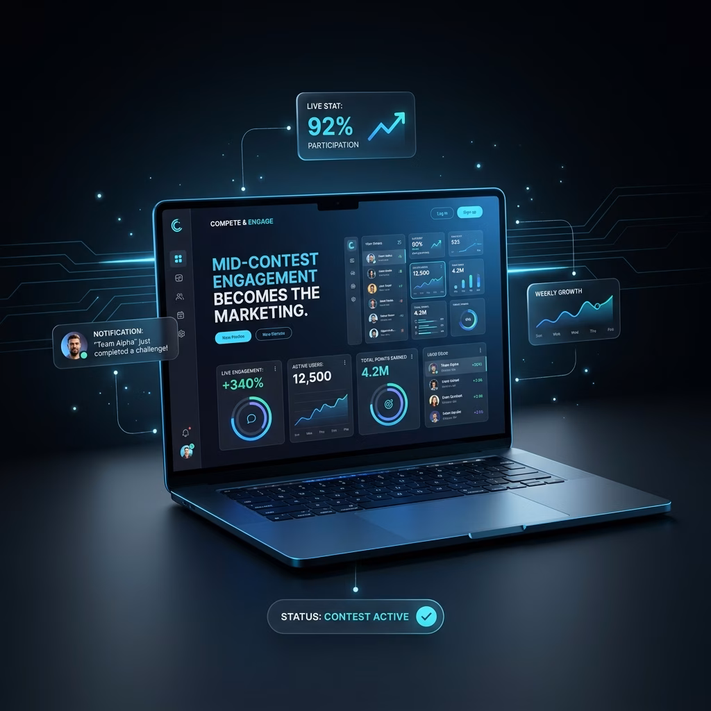 Mid-contest Engagement Becomes The Marketing