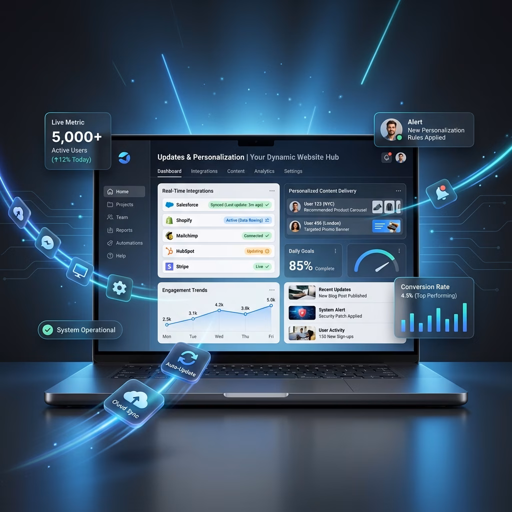 Updates & Personalization