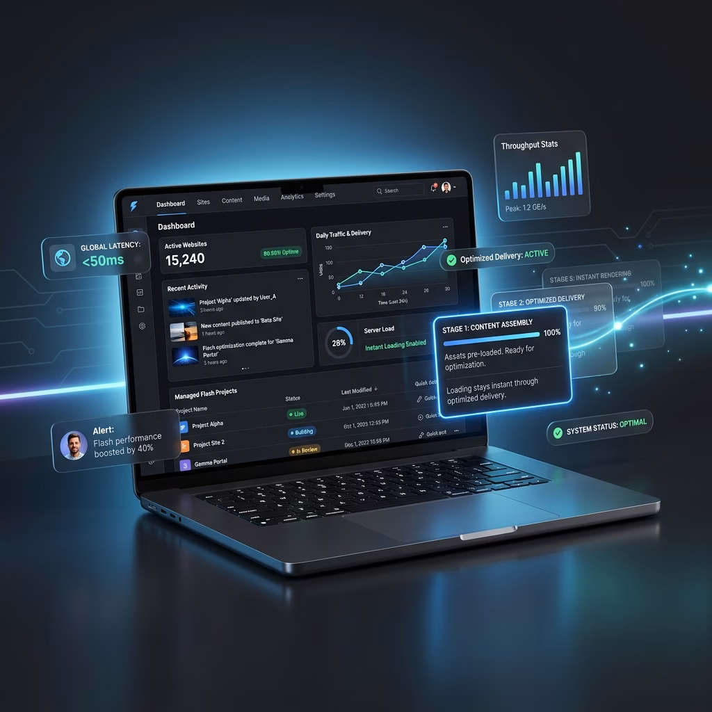 Loading Stays Instant Through Optimized Delivery