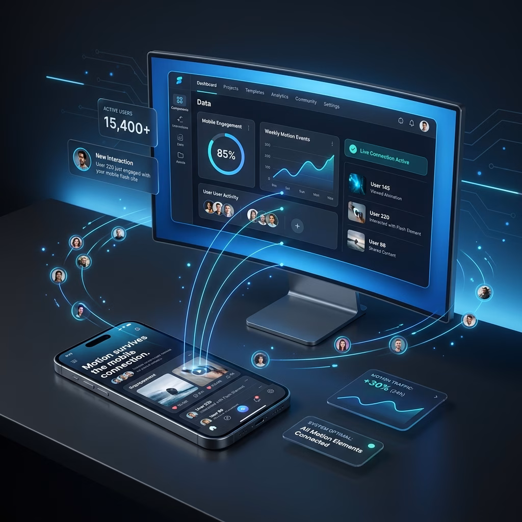 Motion Survives The Mobile Connection