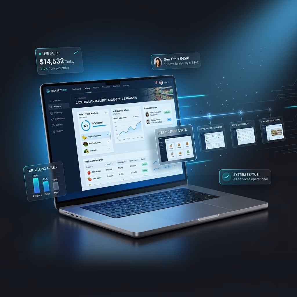Catalog Organizes Products Through Aisle-style Browsing