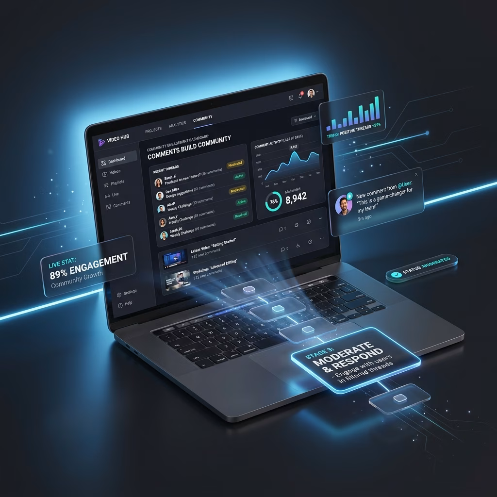 Comments Build Community Through Moderated Threads