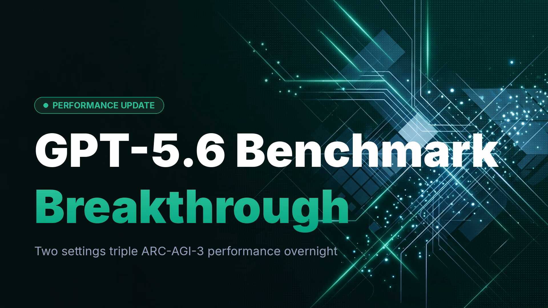 GPT-5.6 ARC-AGI-3 Scores Triple With Two API Settings