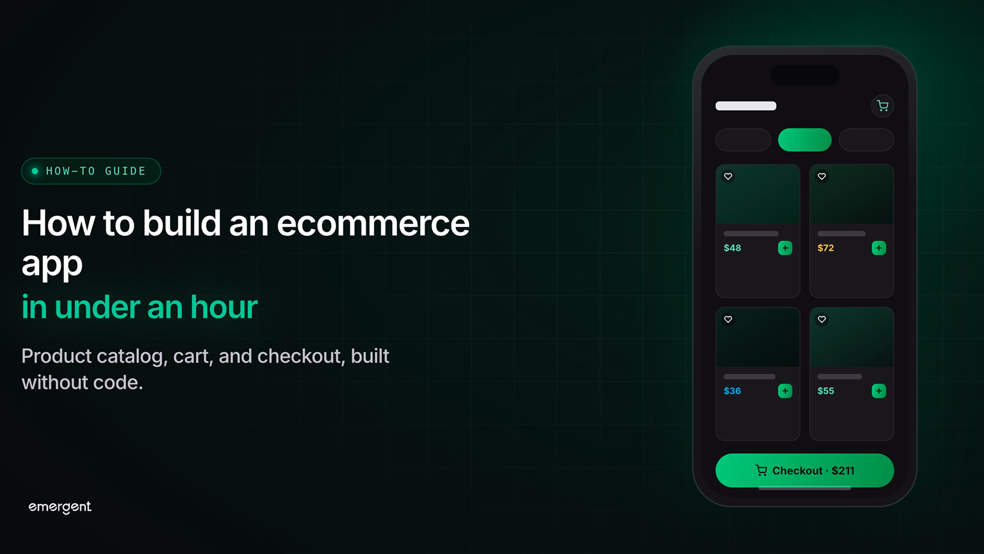 how to build an ecommerce app