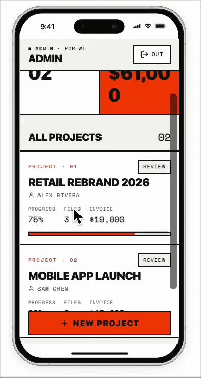 mobile app built on emergent
