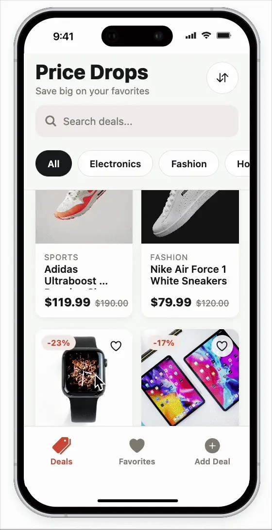 mobile app built on emergent