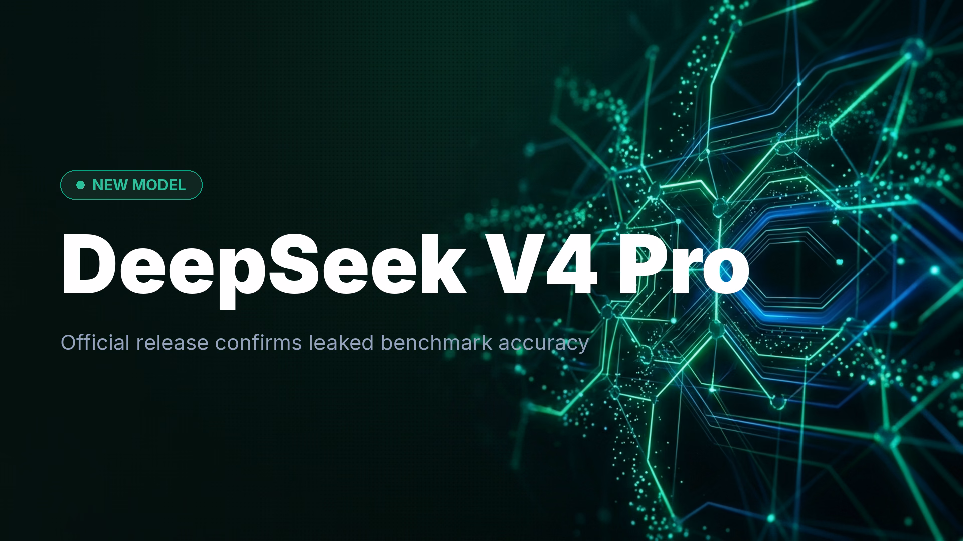 DeepSeek V4 Pro Officially Launches With Leaked Benchmarks