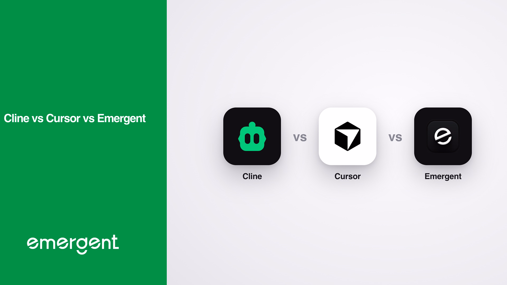 Cline vs Cursor vs Emergent: I Tested All Three (2026)
