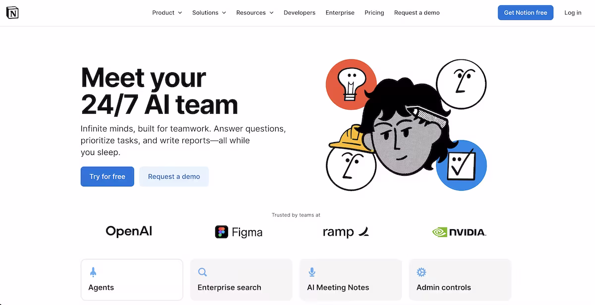 notion ai best for knowledge bases and document sharing