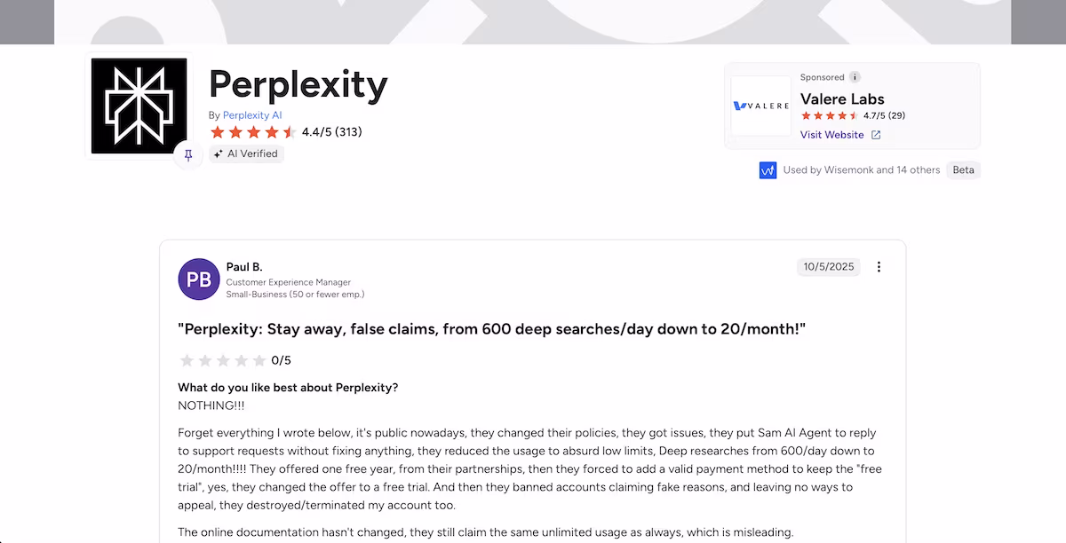 perplexity g2 review by paul