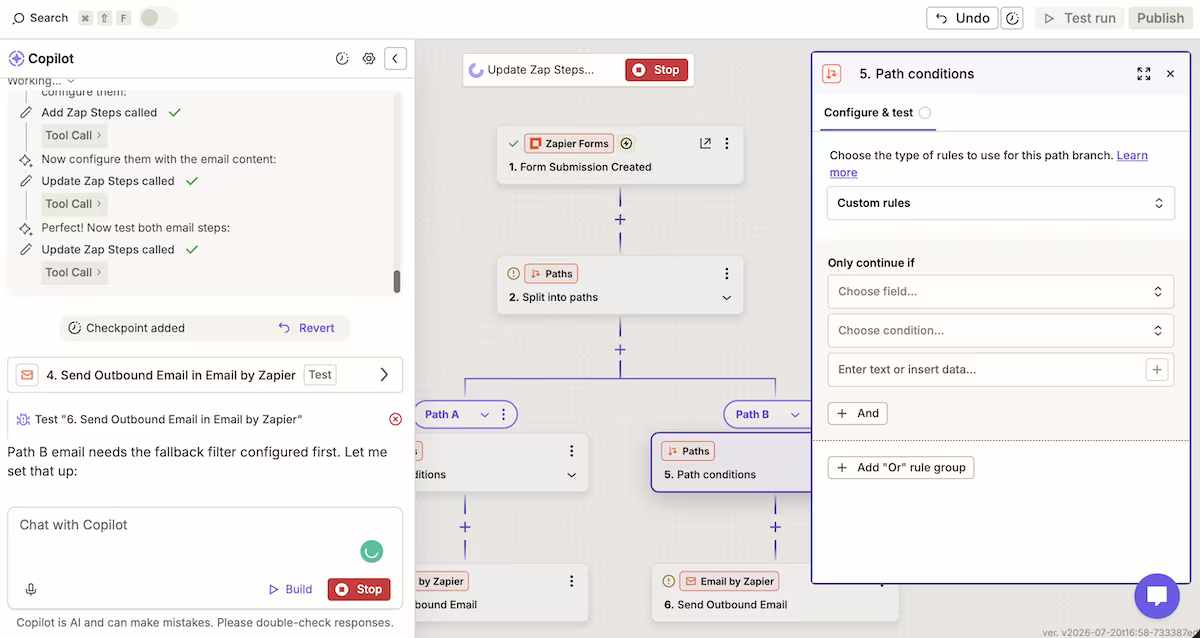 zapier two path canvas