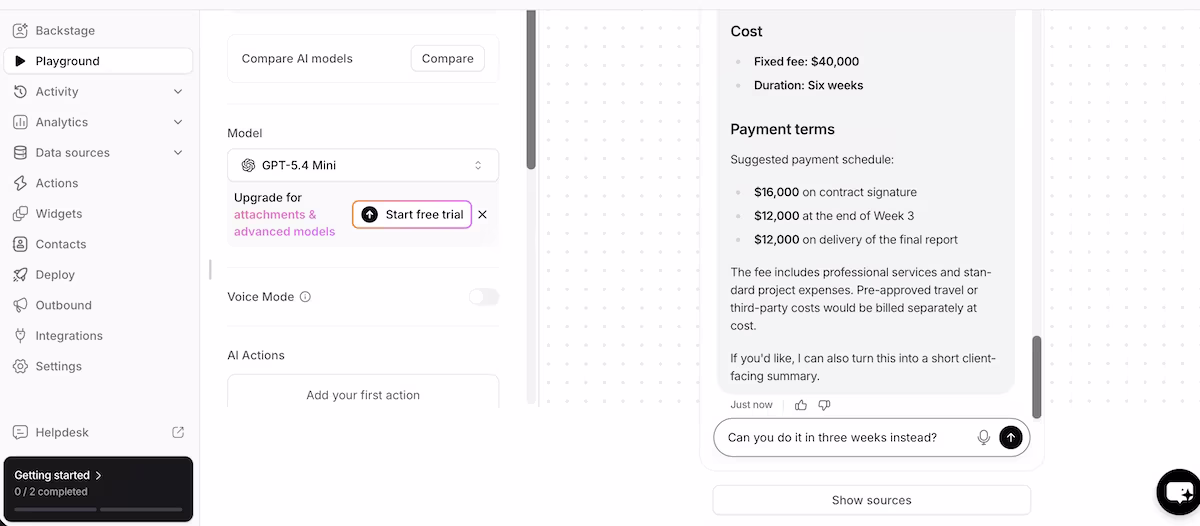 chatbase payment schedule